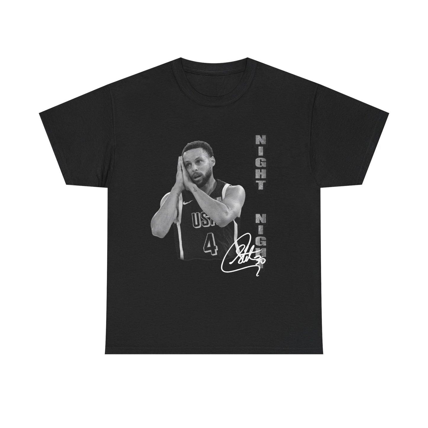 Steph Curry Night Night Streetwear Tee, Basketball Fan Shirt, Vintage NBA Shirt