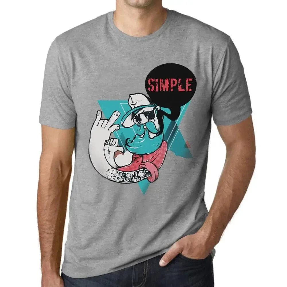 Men's Graphic T-Shirt Funky Grampa Simple Eco-Friendly Limited Edition