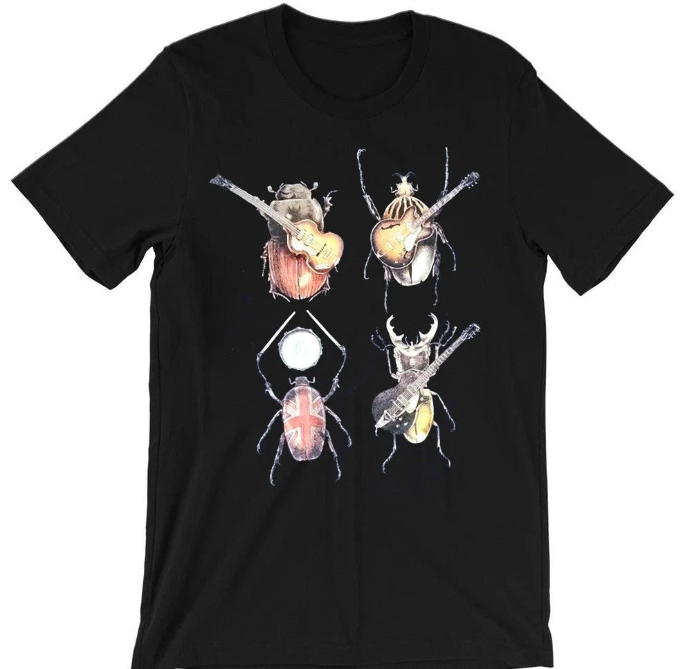The Beatles Cartoon Reprinted Collectible Shirts Gift Funny All Size Tee U18.17