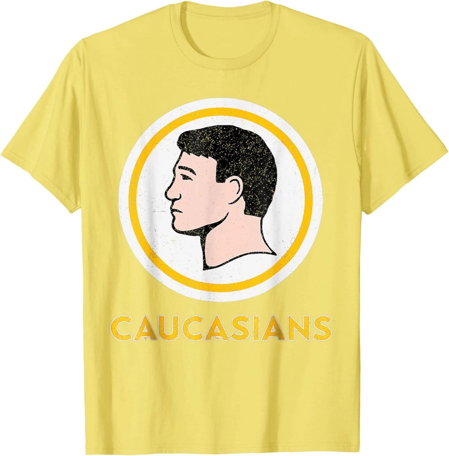 Caucasians Funny Vintage Caucasians Pride T-Shirt
