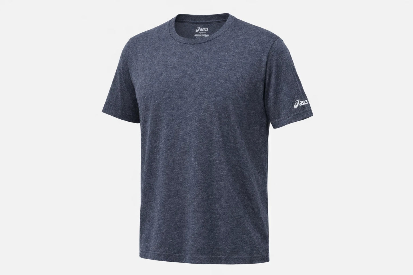 ASICS Men's Plain Team Tech T-Shirt | Heather Gray | Small