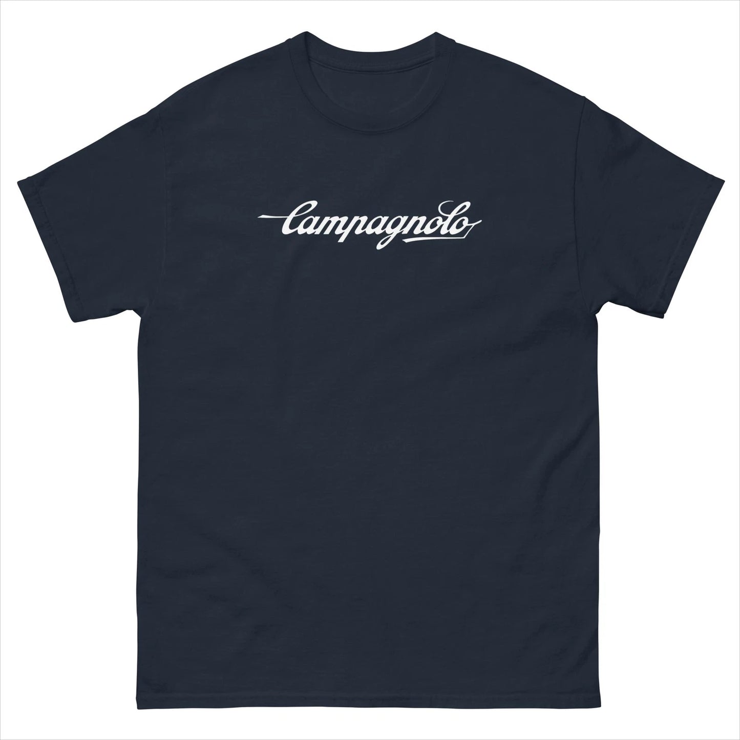 campagnolo script logo t shirt