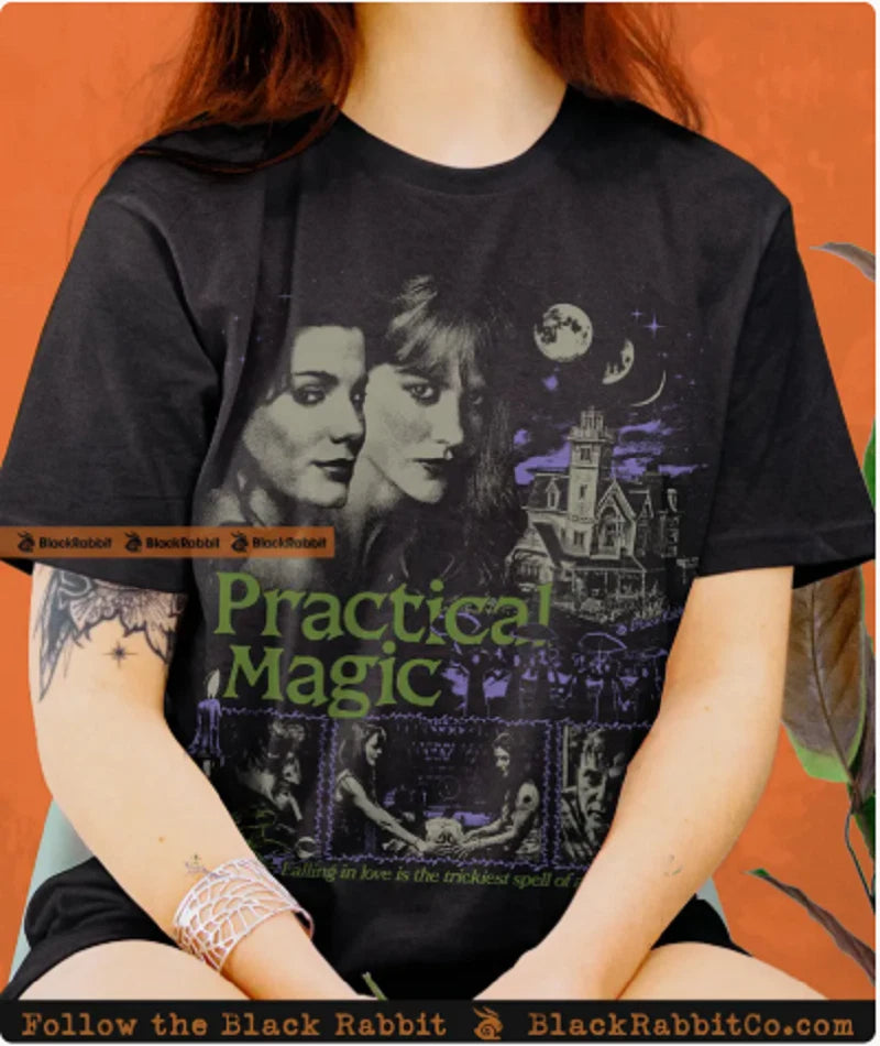 Practical Magic Falling In Love Is The Trickiest Spell Of All Retro Unisex Class
