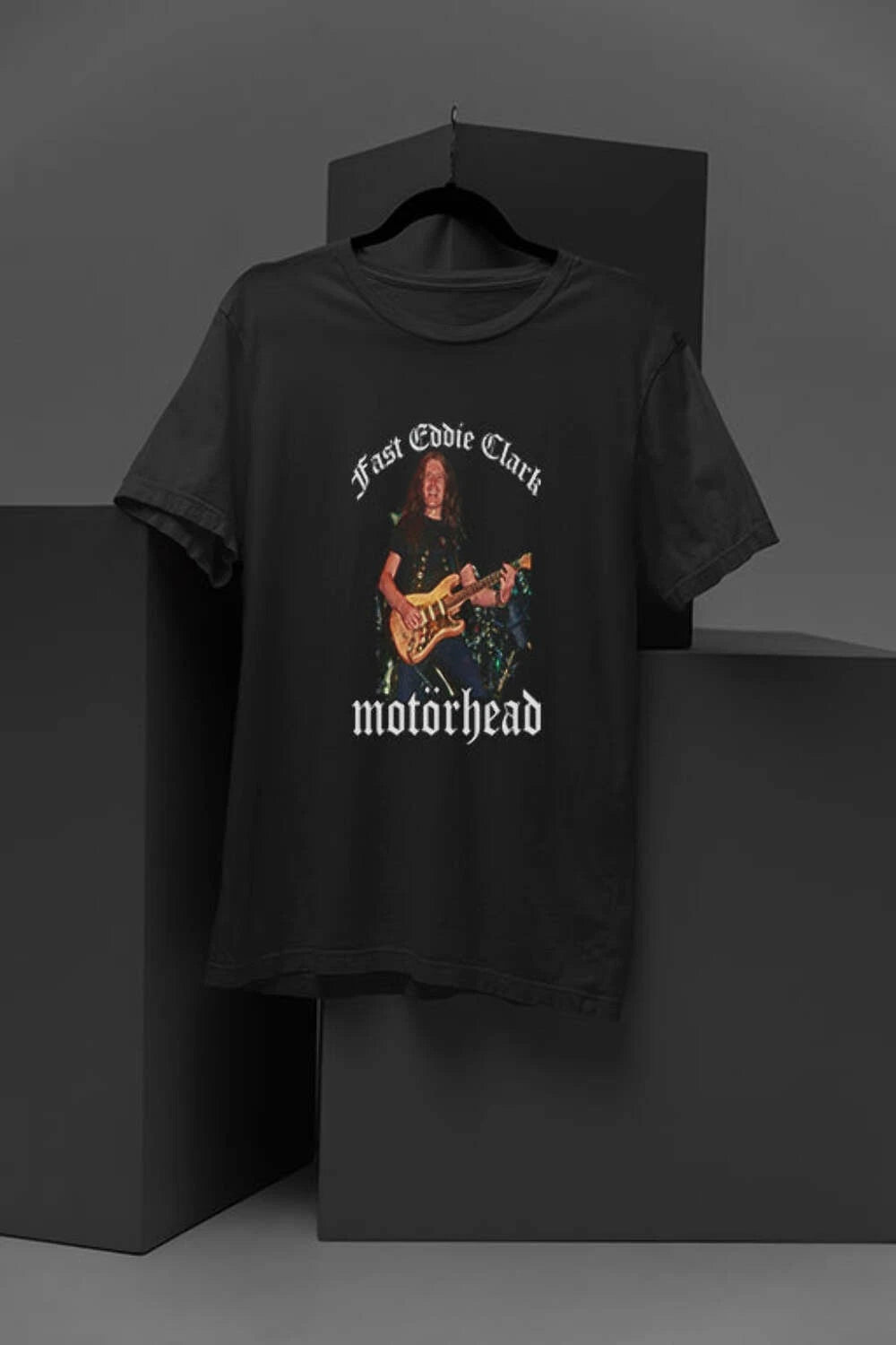 Motorhead Fast Eddie Clarke | Vintage Rock Band Tee | 1980s Heavy Metal Shirt |