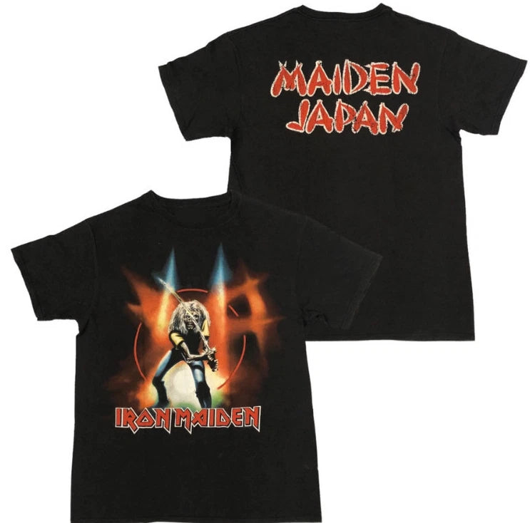 Vintage Iron Maiden T-Shirt | Japan Tour Exclusive Rock Concert Merch