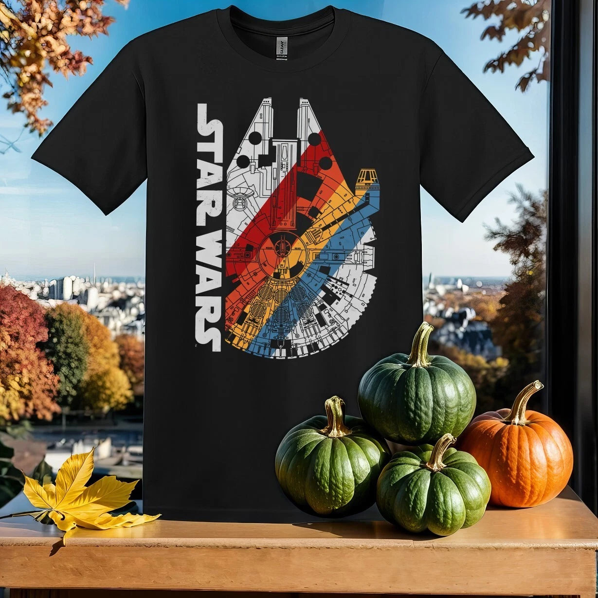 Star Wars Millennium Falcon Wears T-shirt T shirt Men Women Unisex Tshirt SY760