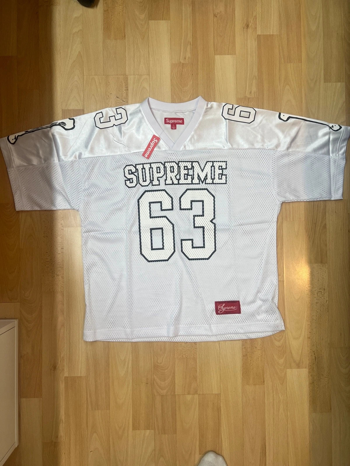 Supreme Bone Jersey - White - Multiple Sizes - Brand New