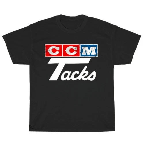 New CCM Tacks Retro Ice Hockey Logo American T-Shirt Funny Size S to 5XL