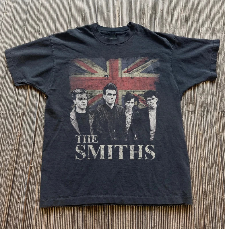 90s The Smiths Vintage Unisex Black T-shirt Size S-5XL