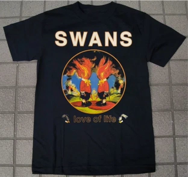 Swans Band Love of Life Unisex T-Shirt Cotton Full Size S-5XL