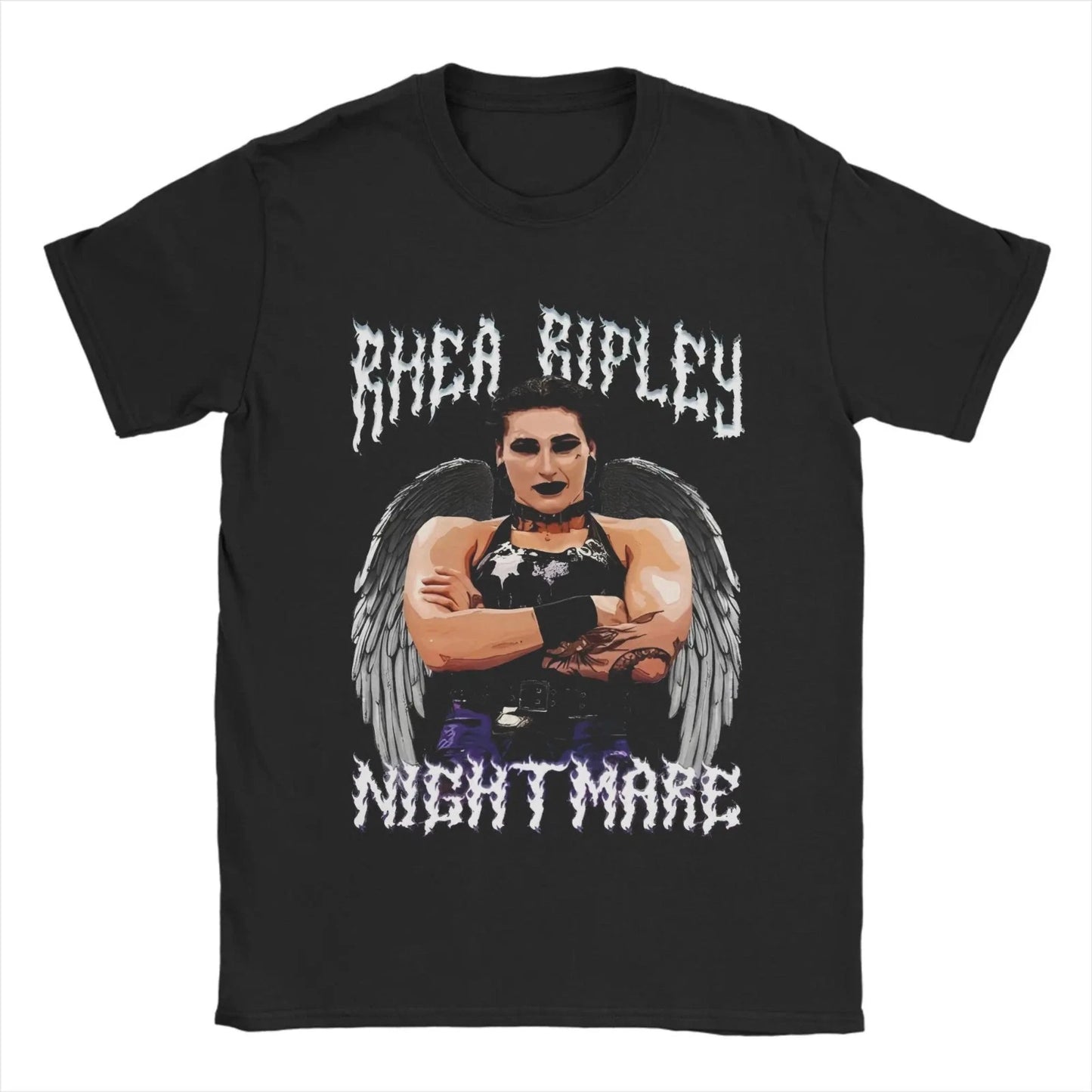 Rhea Ripley T-Shirts Graphic Print Wrestler Mami Cotton Tees Unisex