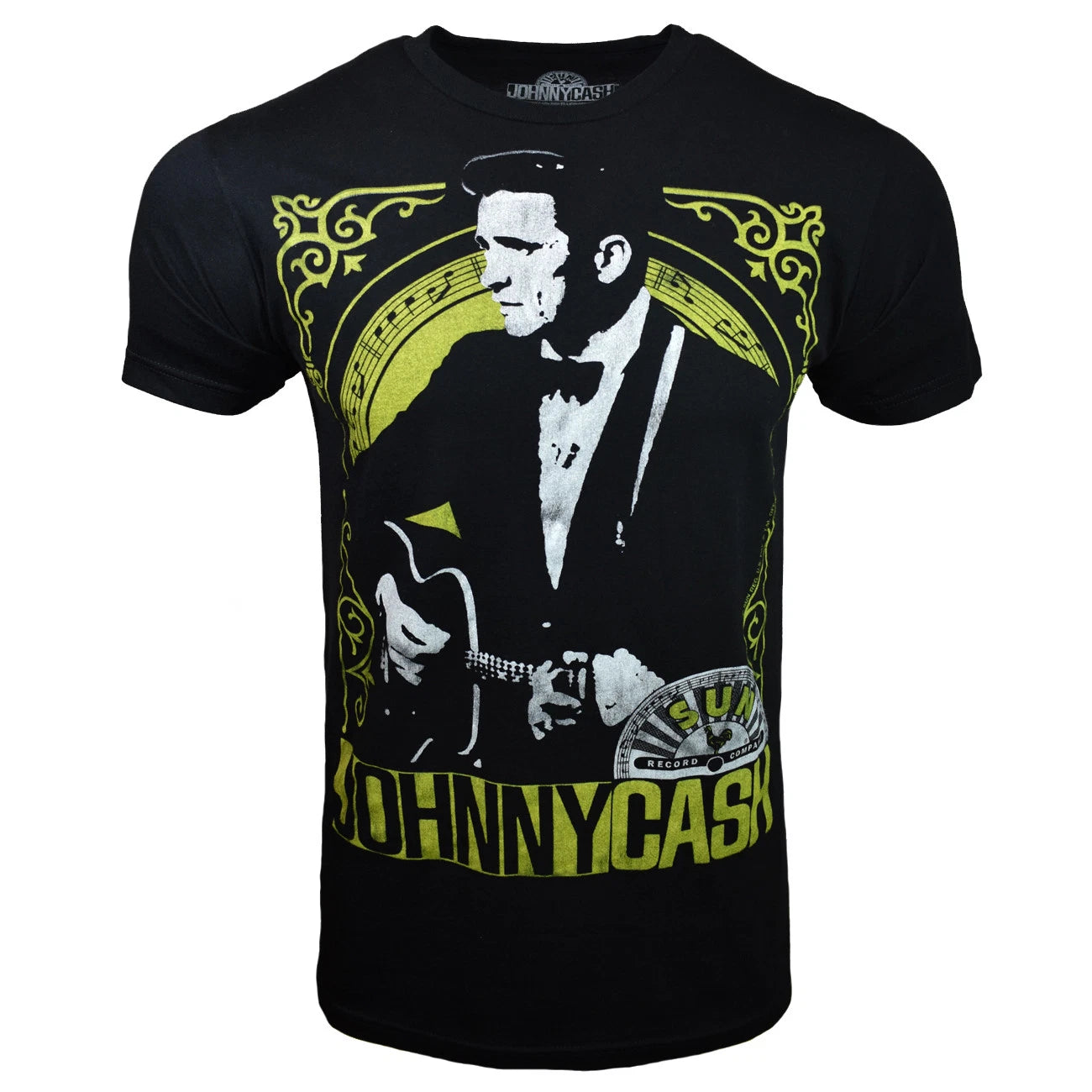 Men's T Shirt JOHNNY CASH Guitar -Country Rock Music Tees Punk NEW & SUPER SOFT