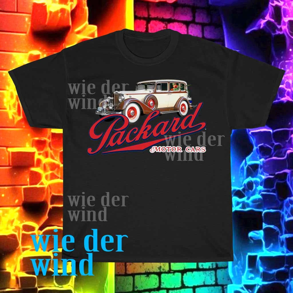 New Packard Classic Car Logo Men's T-shirt funny size S to 5XL
