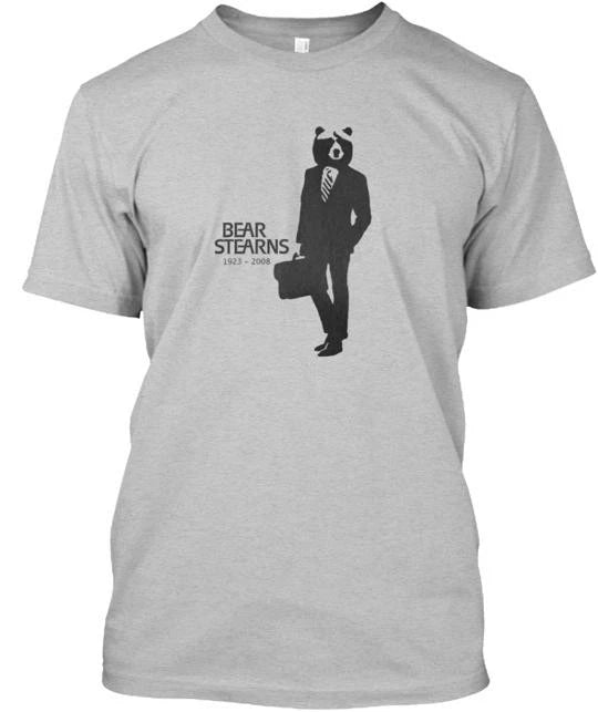 Vintage Bear Stearns Premium Tee T-Shirt Made in the USA Size S to 5XL
