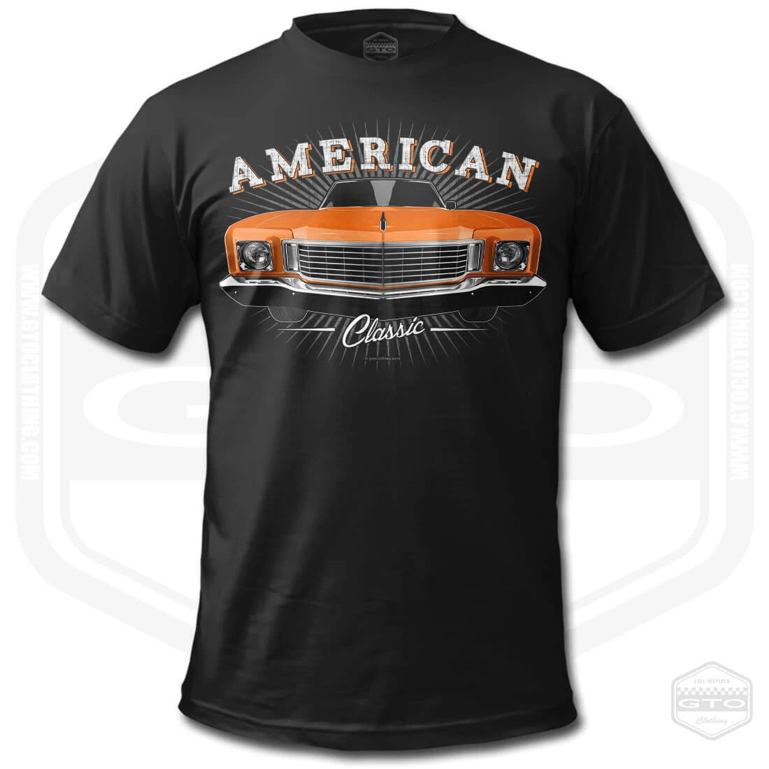 1972 Monte Carlo Classic Vintage Classic Car Men's T-Shirt Gift Car Guy