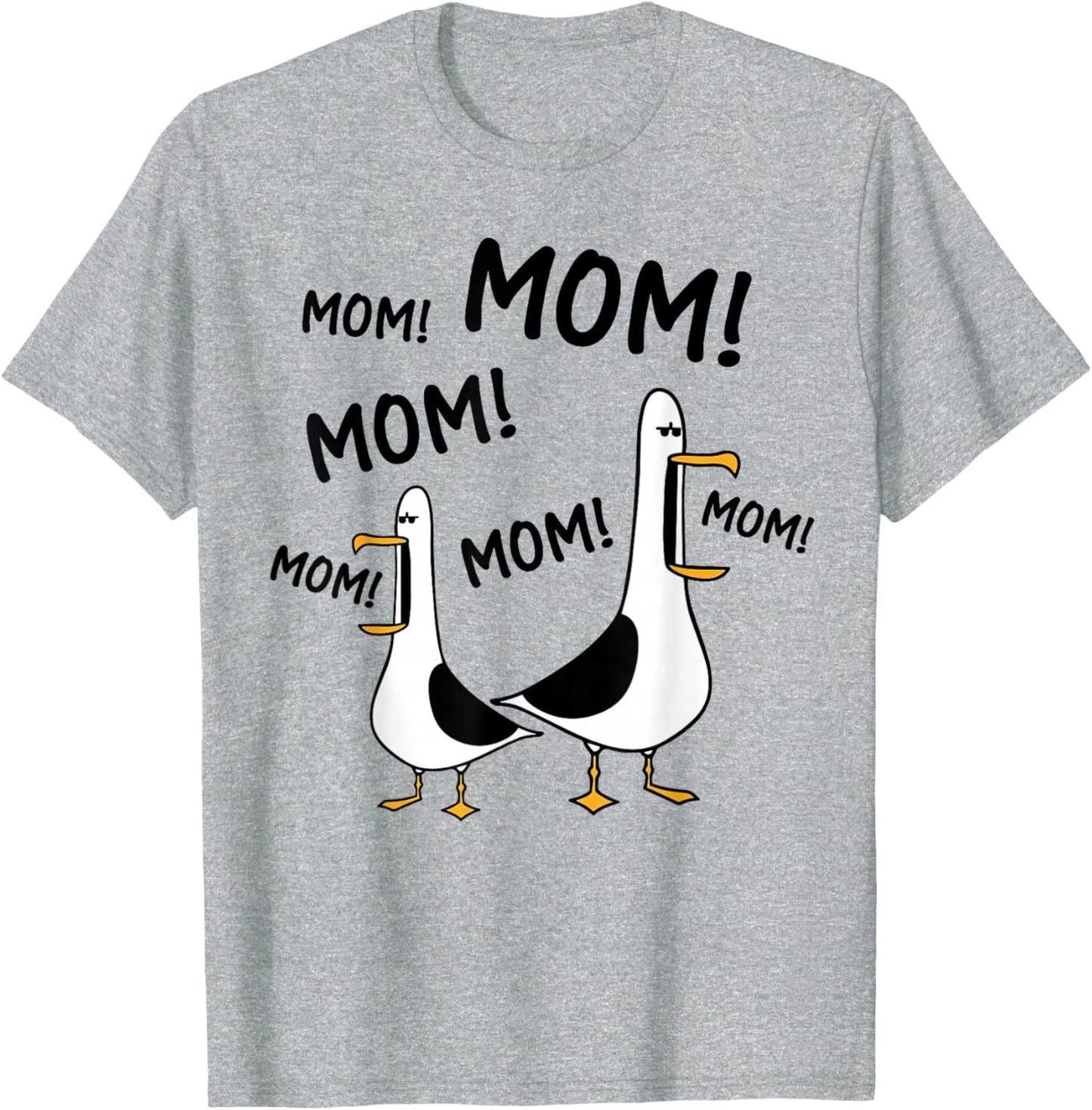 Mom Seagull Funny Mama Seagulls Mothers Day Humor Unisex T-Shirt