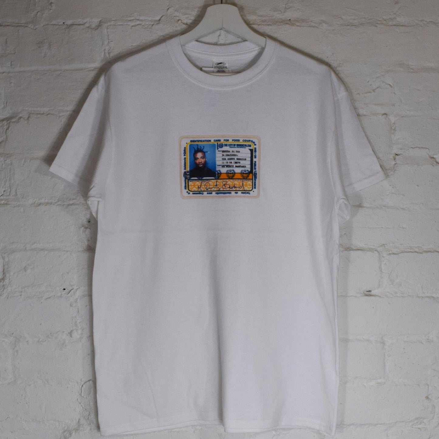 BROOKLYN ZOO VINTAGE ODB card OLD DIRTY BASTARD HIP HOP TEE T SHIRT