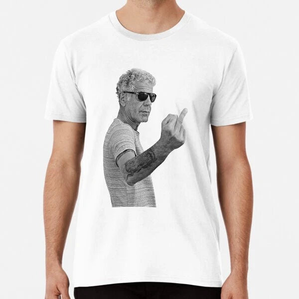 Vintage Anthony Bourdain S to 5XL Made in the AU/USA T-Shirt