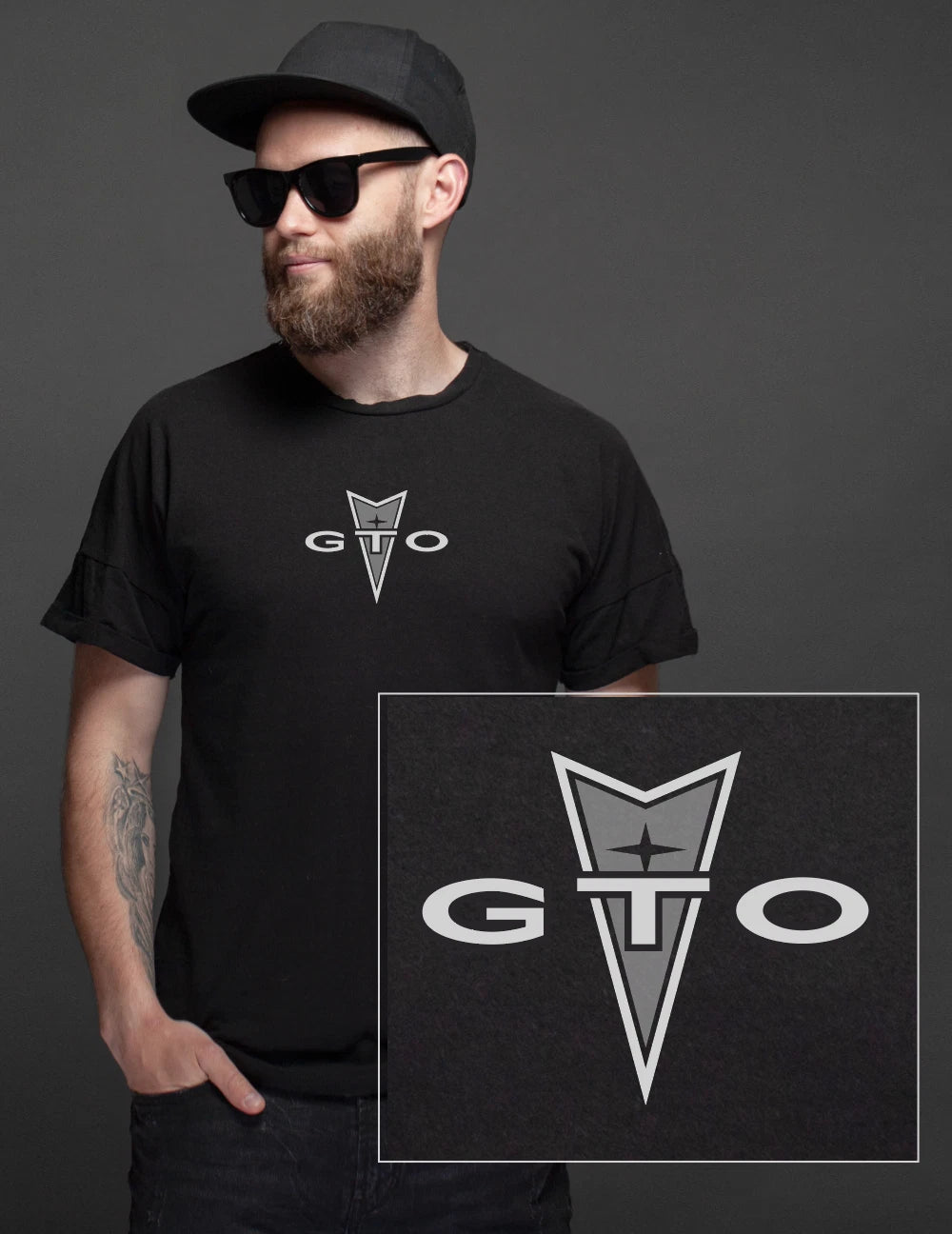 Pontiac GTO Shirt | Vintage Retro Car Racing Muscle Classic Judge Trans Am Fiero