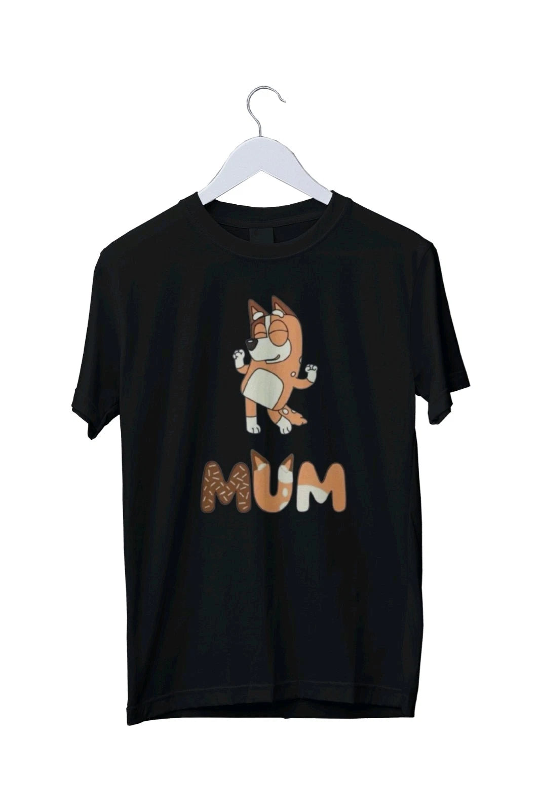 Mum T-Shirt Cotton Bluey inspired chilli heele Graphic T-Shirt S M L XL 2 3 4 XL