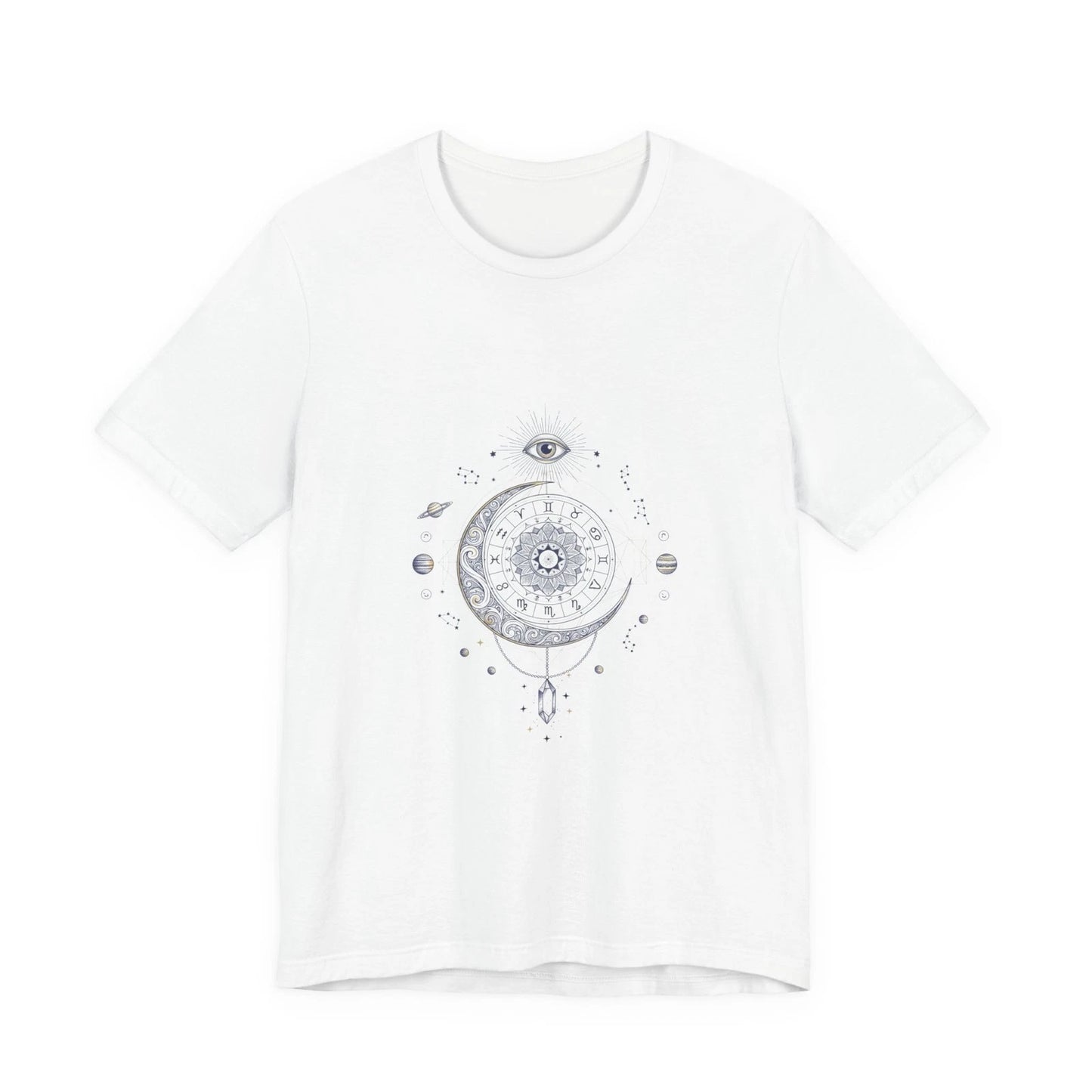 Moon Tshirt Boho Lunar Graphic Cozy Unisex