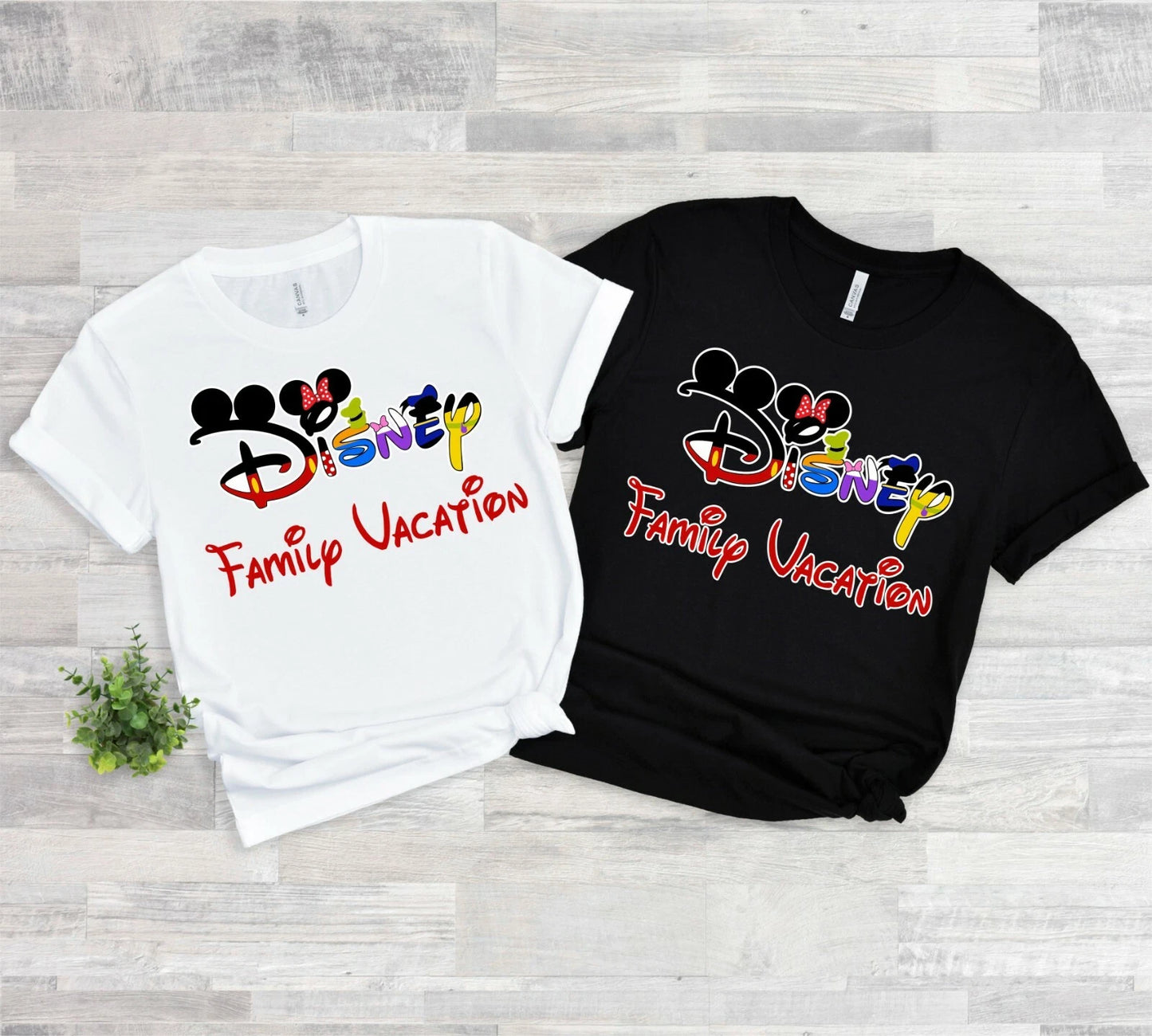 DISNEY FAMILY VACATION trip T-SHIRTS ALL SIZES MINNIE & MICKEY