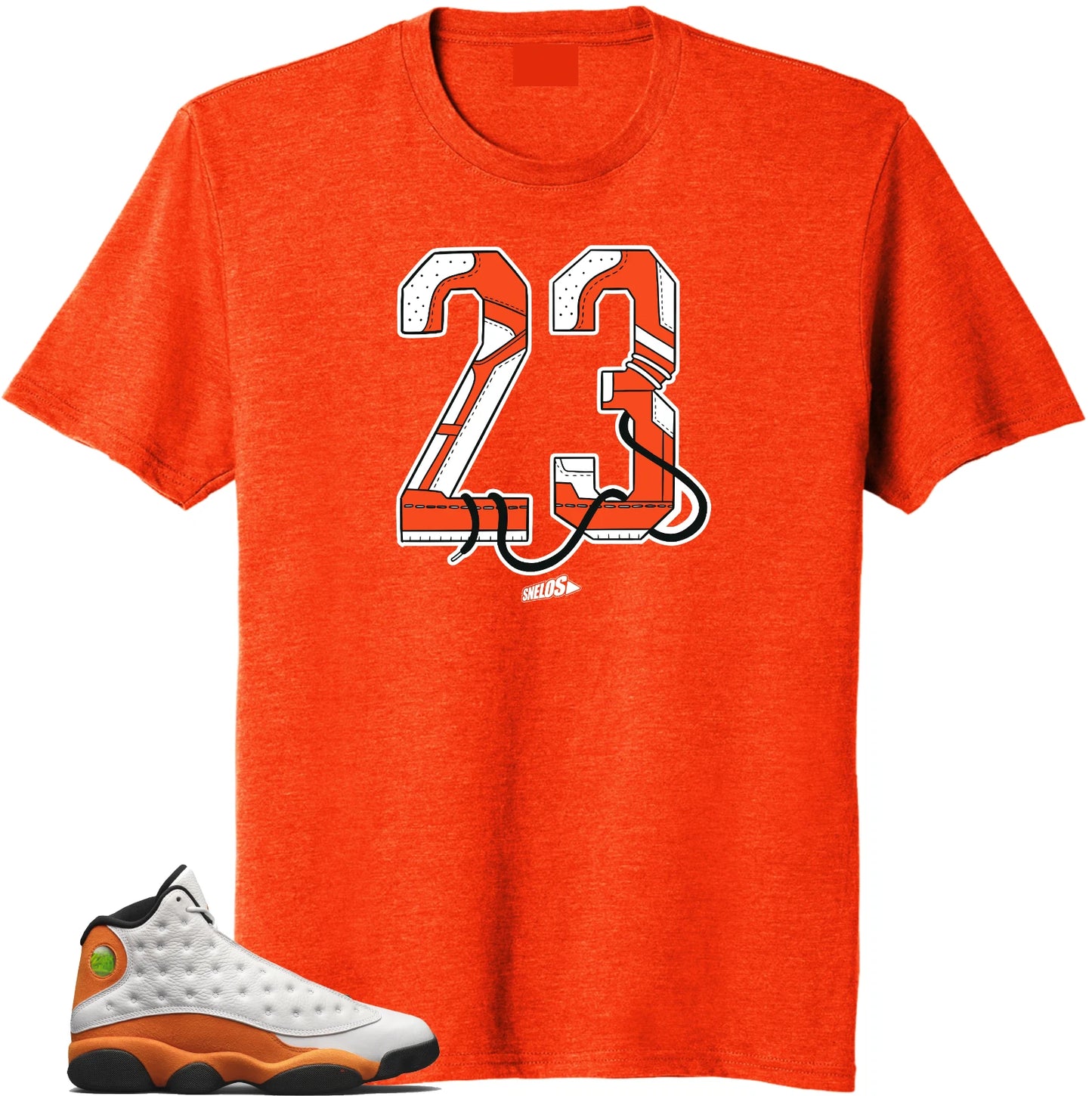 Shirt to Match Jordan Retro 13 Starfish.Snelos 23 Match Tees
