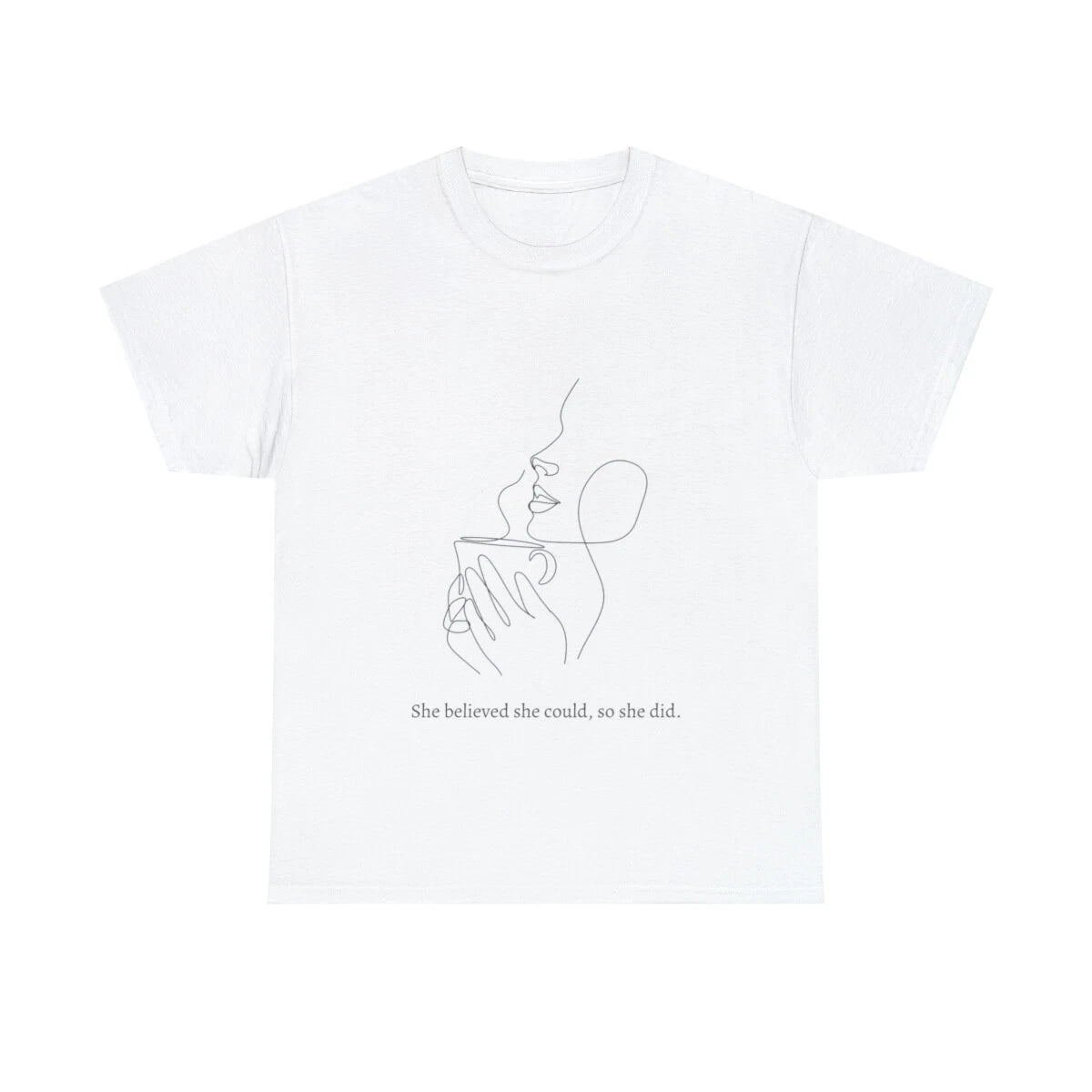 Minimalist T-shirt | Aesthetic Feminist Equality Modern Simple Unisex Shirt