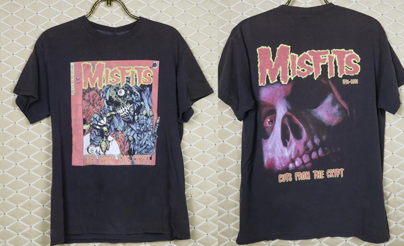 Misfits Vintage 1997 Misfits classic skeleton logo tour t-shirt