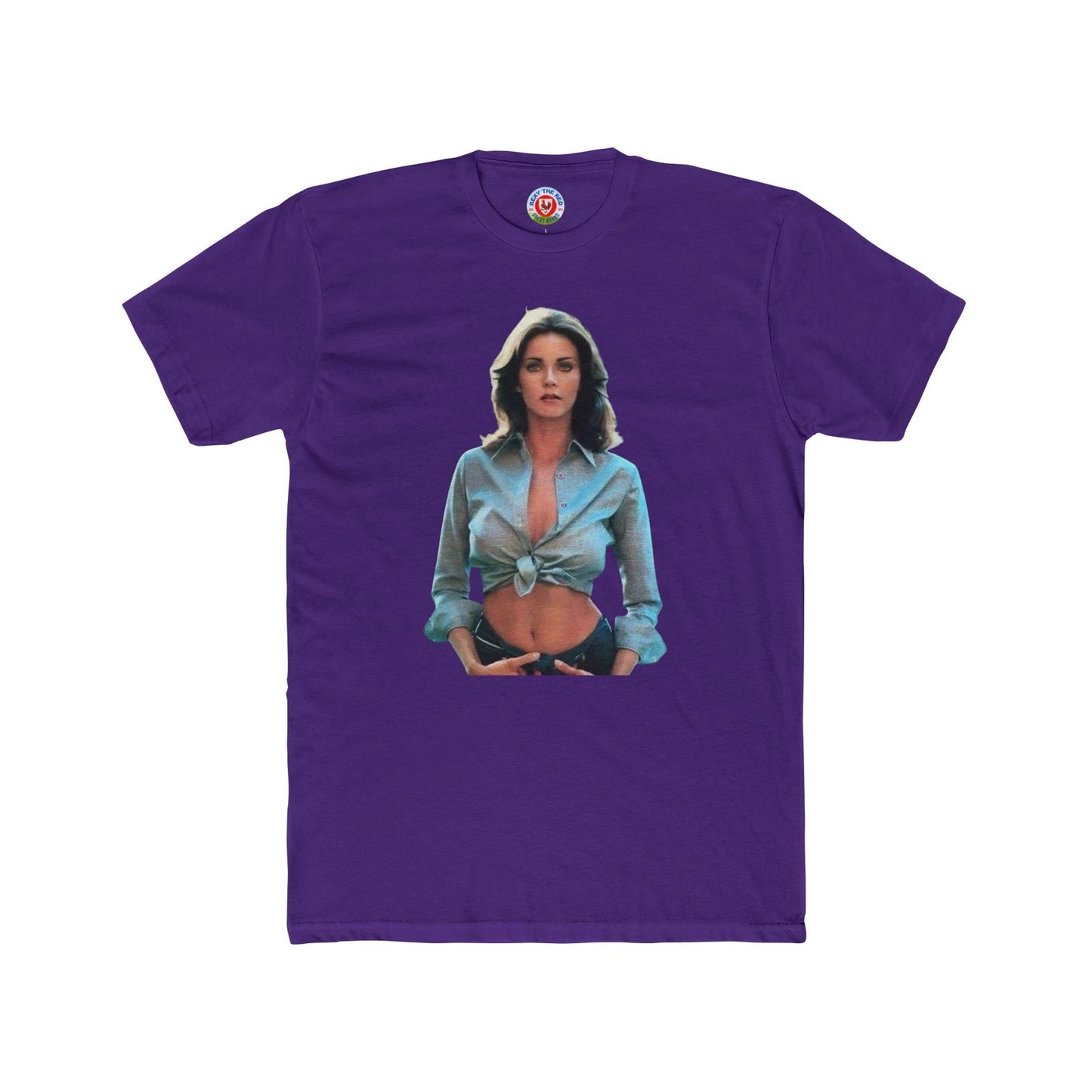 Lynda Carter Men's Cotton Crew Tee