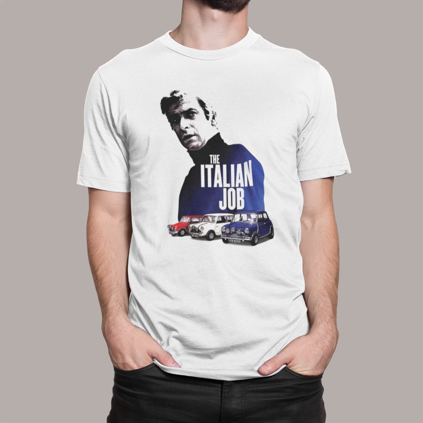 THE ITALIAN JOB T SHIRT CLASSIC BRITISH MOVIE MINI COOPER ADULTS KIDS