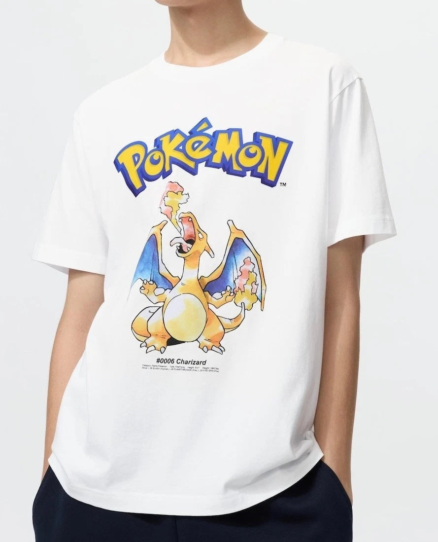 UNIQLO UT × Pokémon 30th Anniversary Collaboration Charizard Print T-Shirt 2026