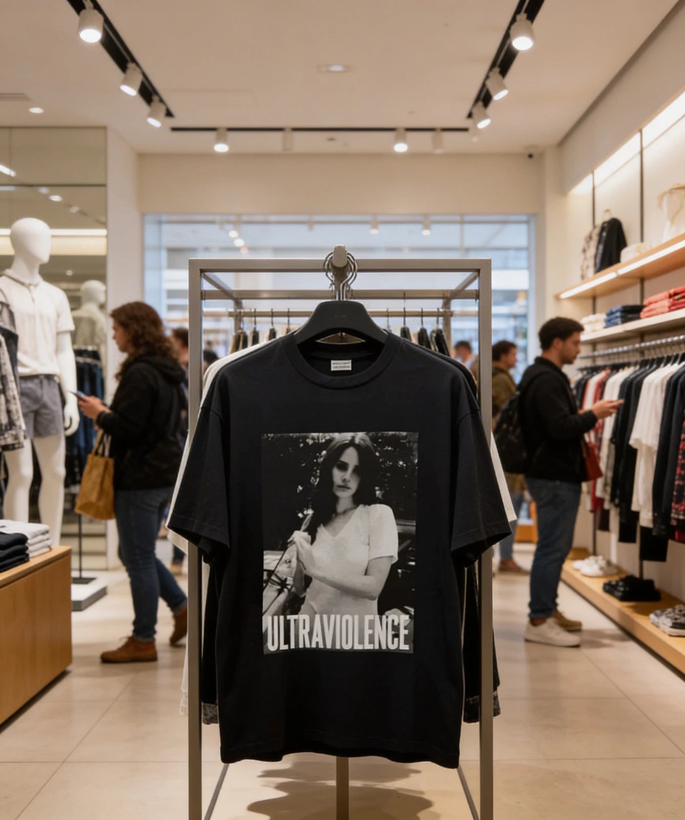 Lana Del Rey Ultraviolence , Lana Del Rey Graphic T Shirt Full Size S-5XL