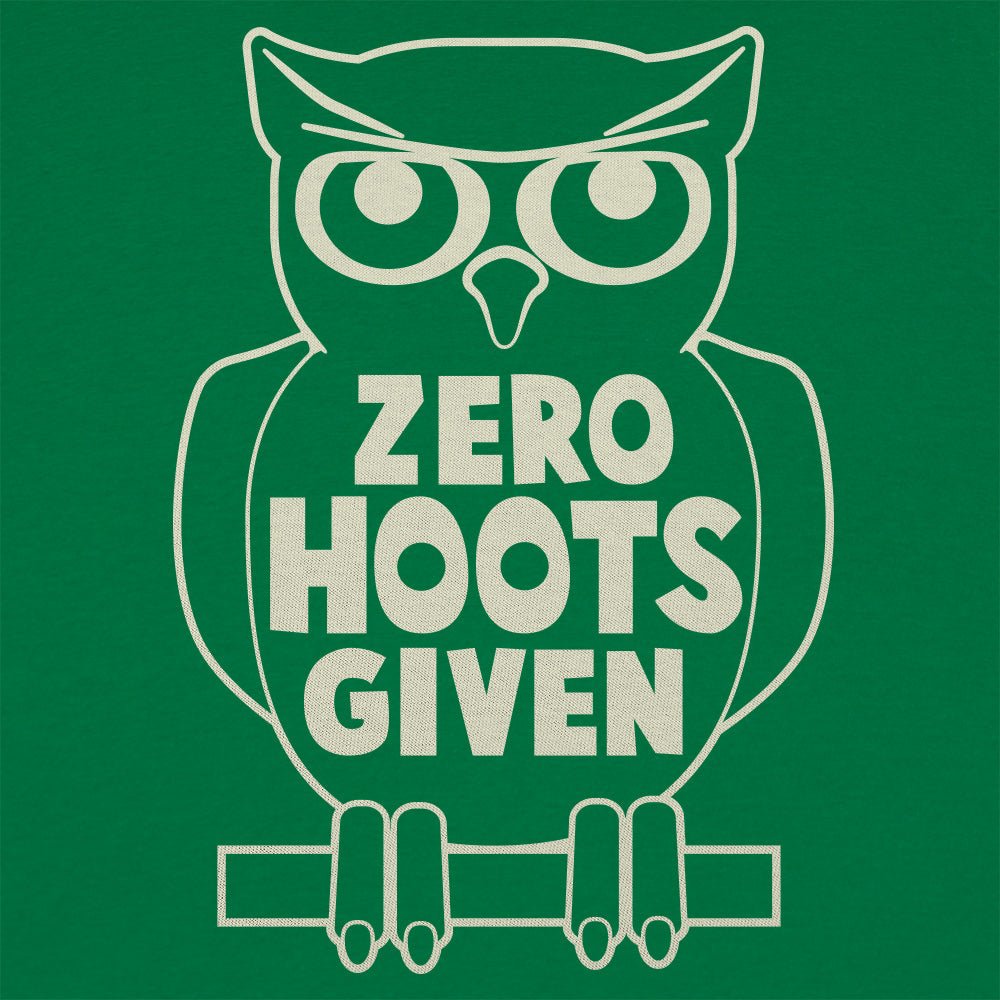 Zero Hoots Given
