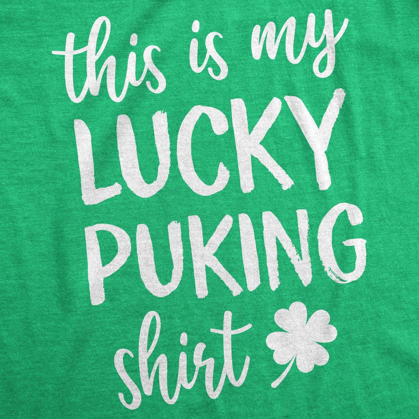 This Is My Lucky Puking Shirt Women's T Shirt