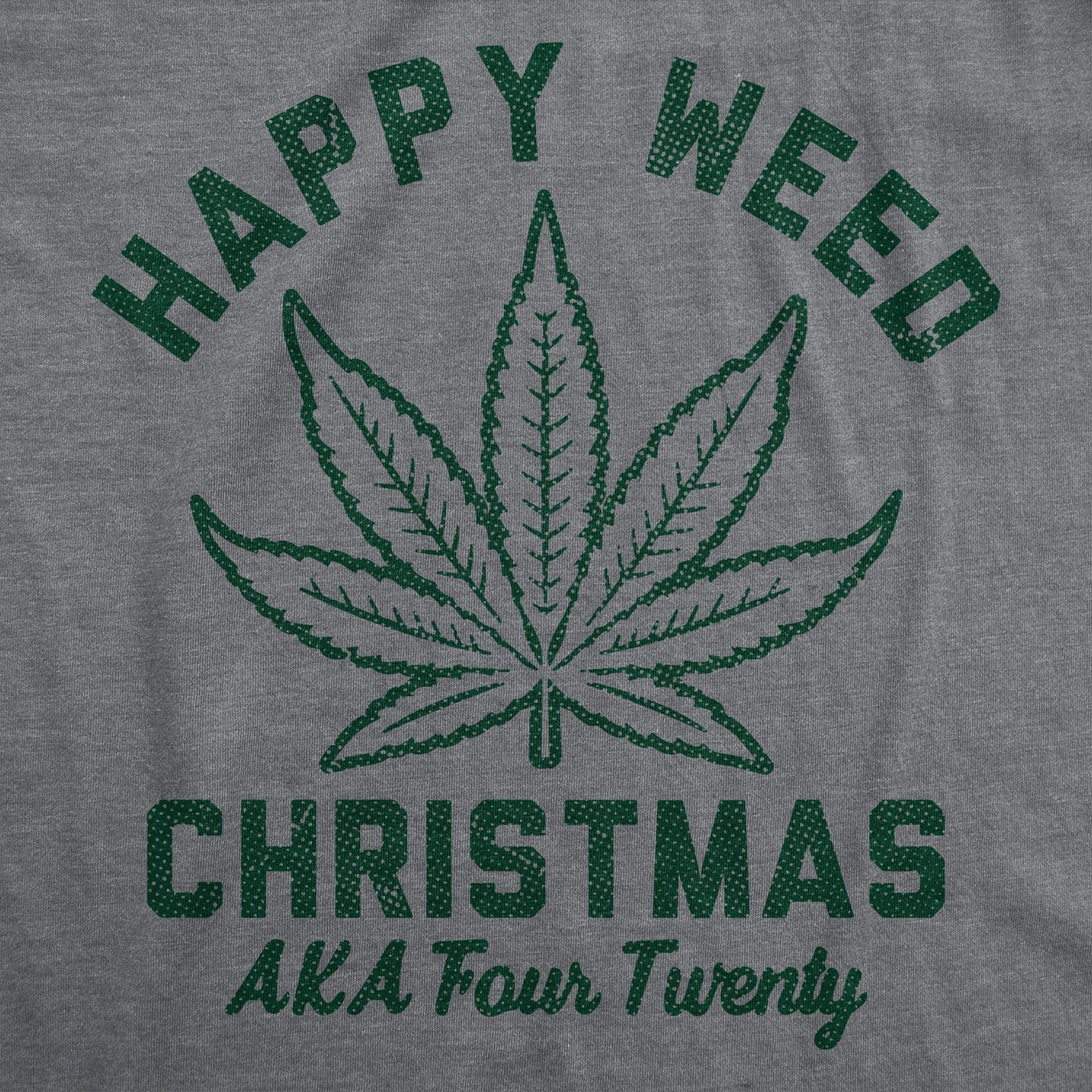 Happy Weed Christmas Men's T Shirt