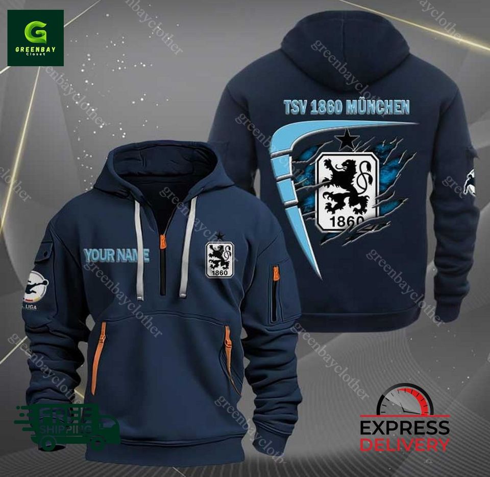 1860 Munich Personalized Tactical Hoodie