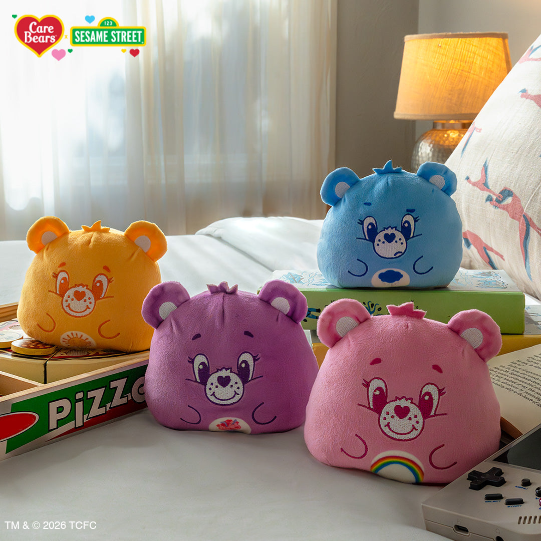 Care Bears x Sesame Street 4" Reversible Plushie Bundle