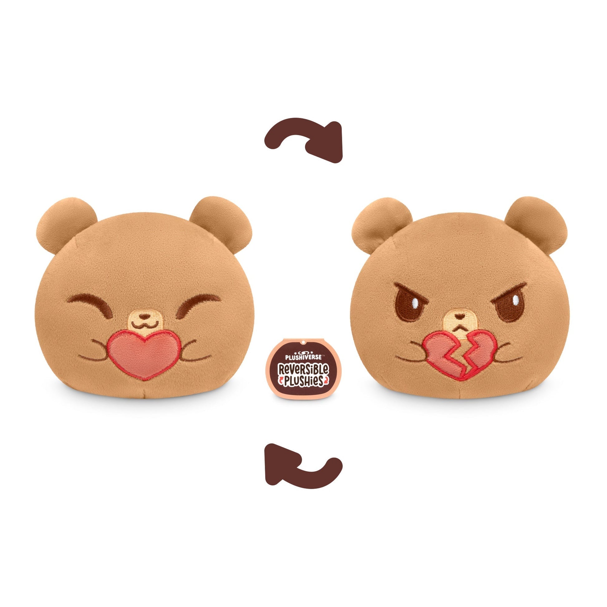Plushiverse Unbearably Cute 4" Reversible Plushie