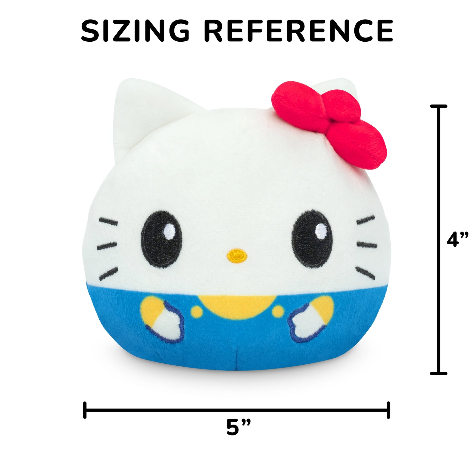 Hello Kitty & Cinnamoroll 4" Reversible Plushie