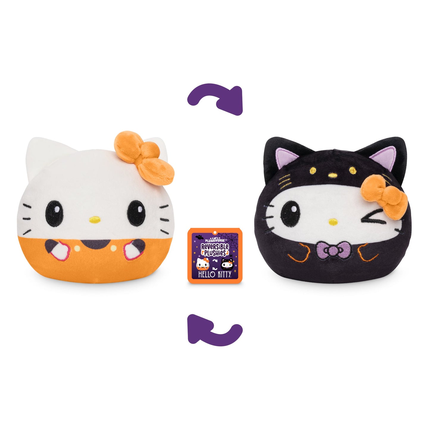 Halloween Hello Kitty 4" Reversible Plushie
