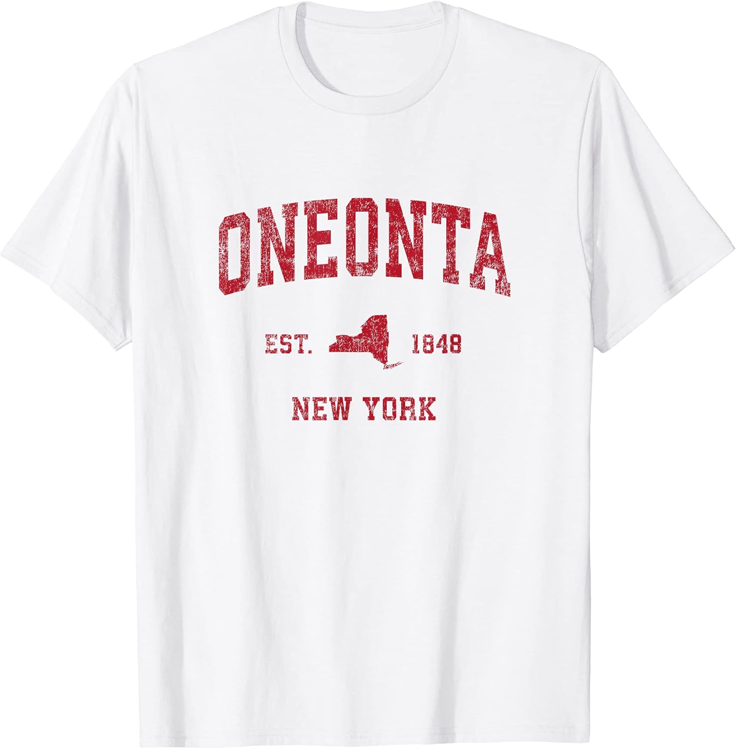 Oneonta New York NY Retro T-Shirts & Gifts