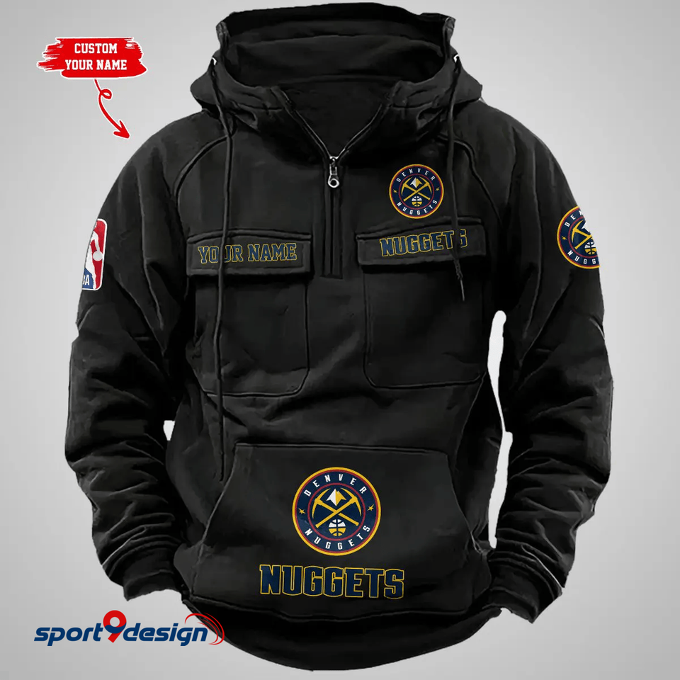 Denver Custom Vintage Cargo Hoodie
