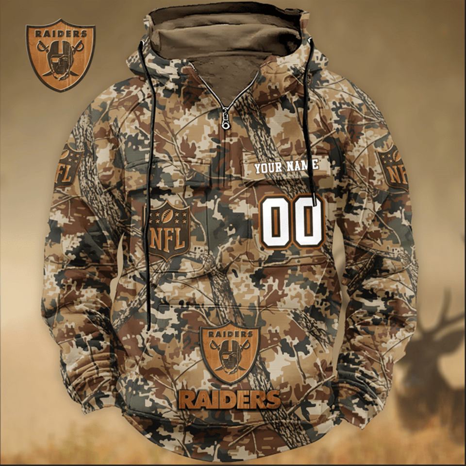Las Vegas Raiders Classic Revival 3D Hoodie SPTVCSH145 - Sport9Design