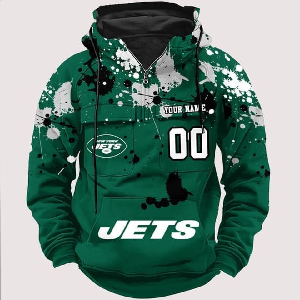New York Jets Classic Revival 3D Hoodie SPTVCSH282 - Sport9Design