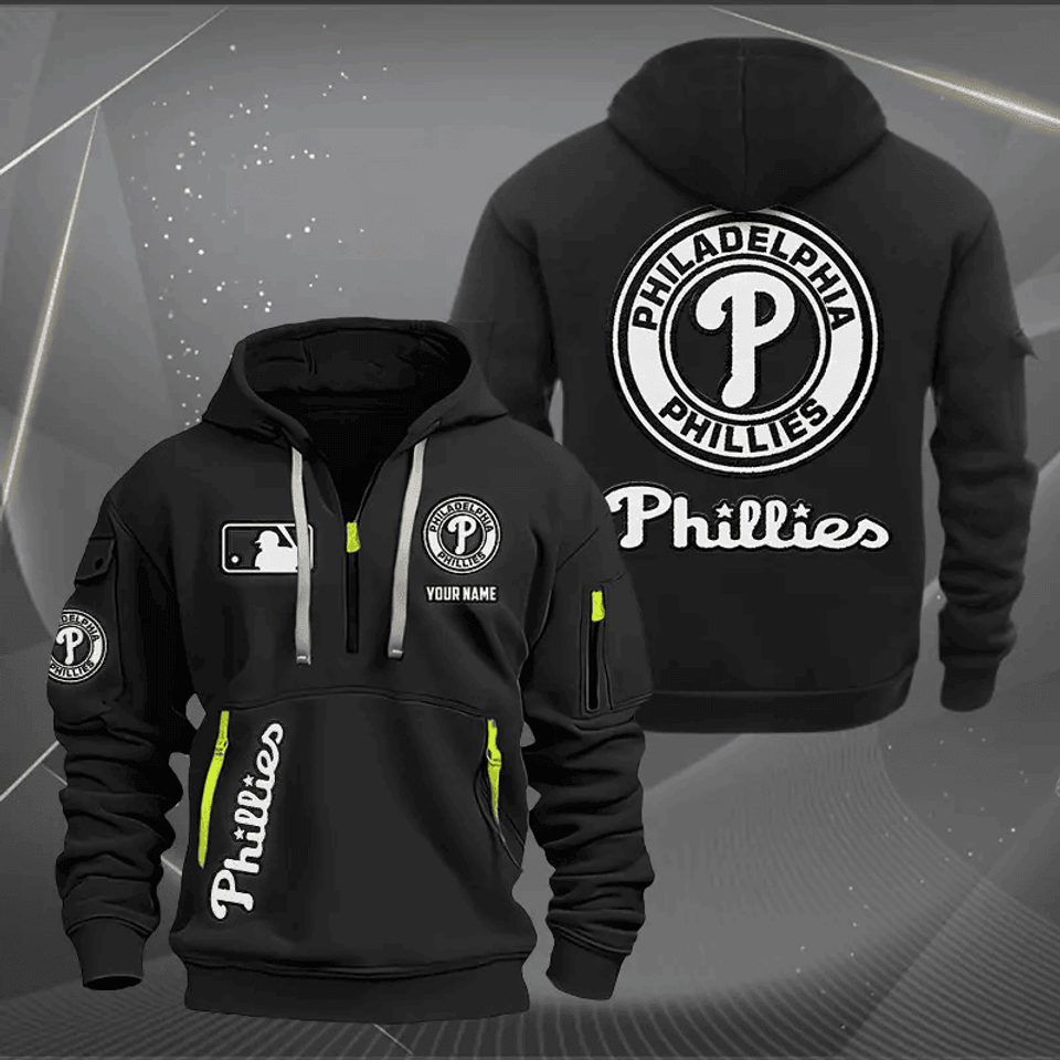 Philadelphia Phillies NNHT0326 Zip Hoodie Multicolor 2024 Edition - Sport9Design