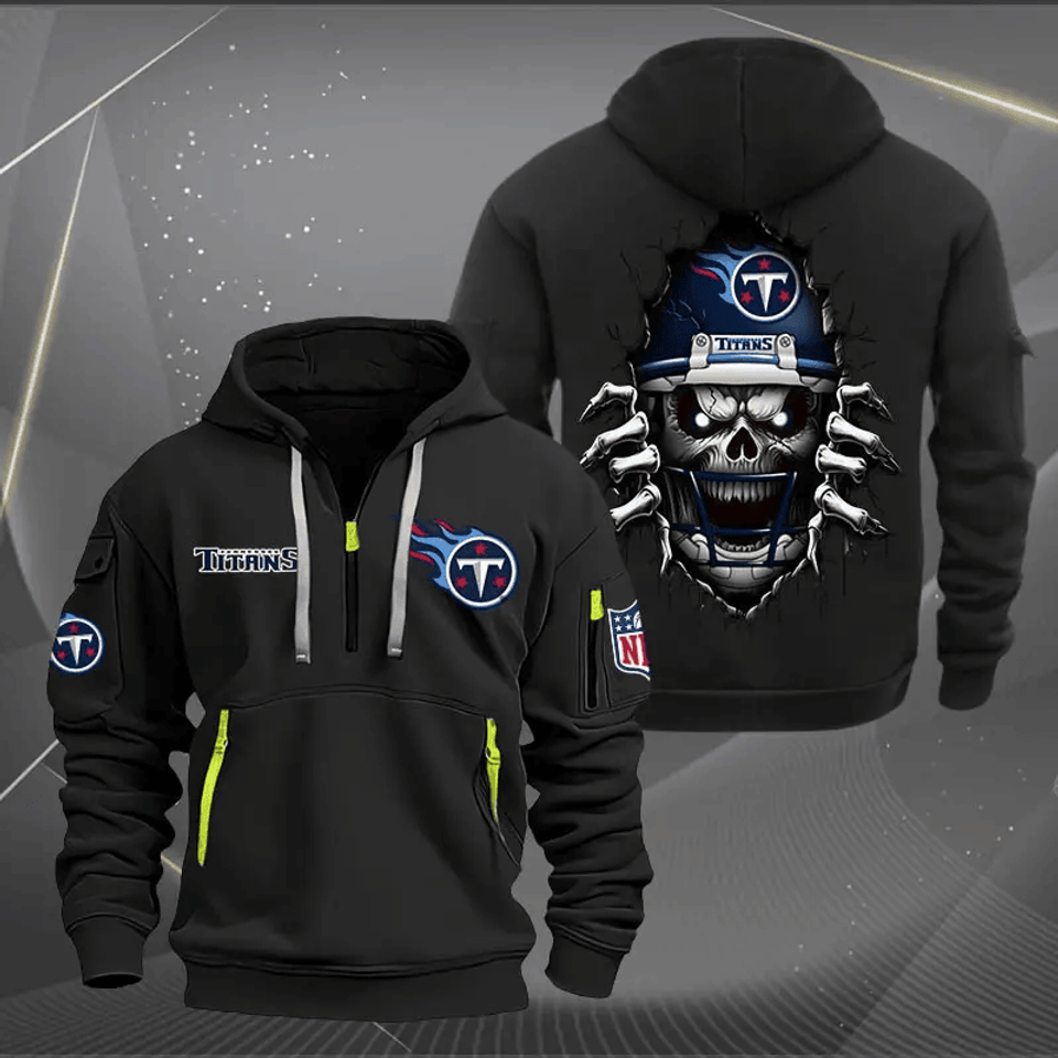 Tennessee Titans NNHT1294 Zip Hoodie Multicolor 2024 Edition - Sport9Design