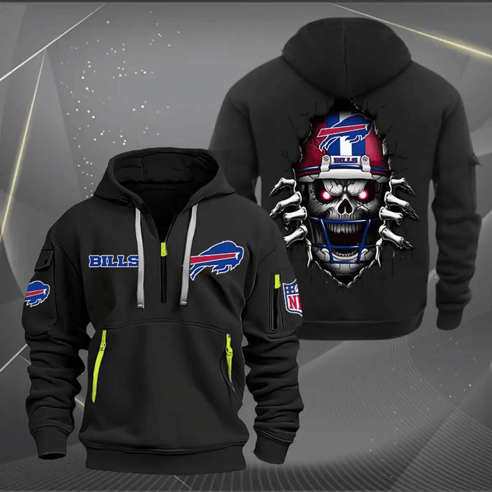 Buffalo Bills NNHT1267 Zip Hoodie Multicolor 2024 Edition - Sport9Design