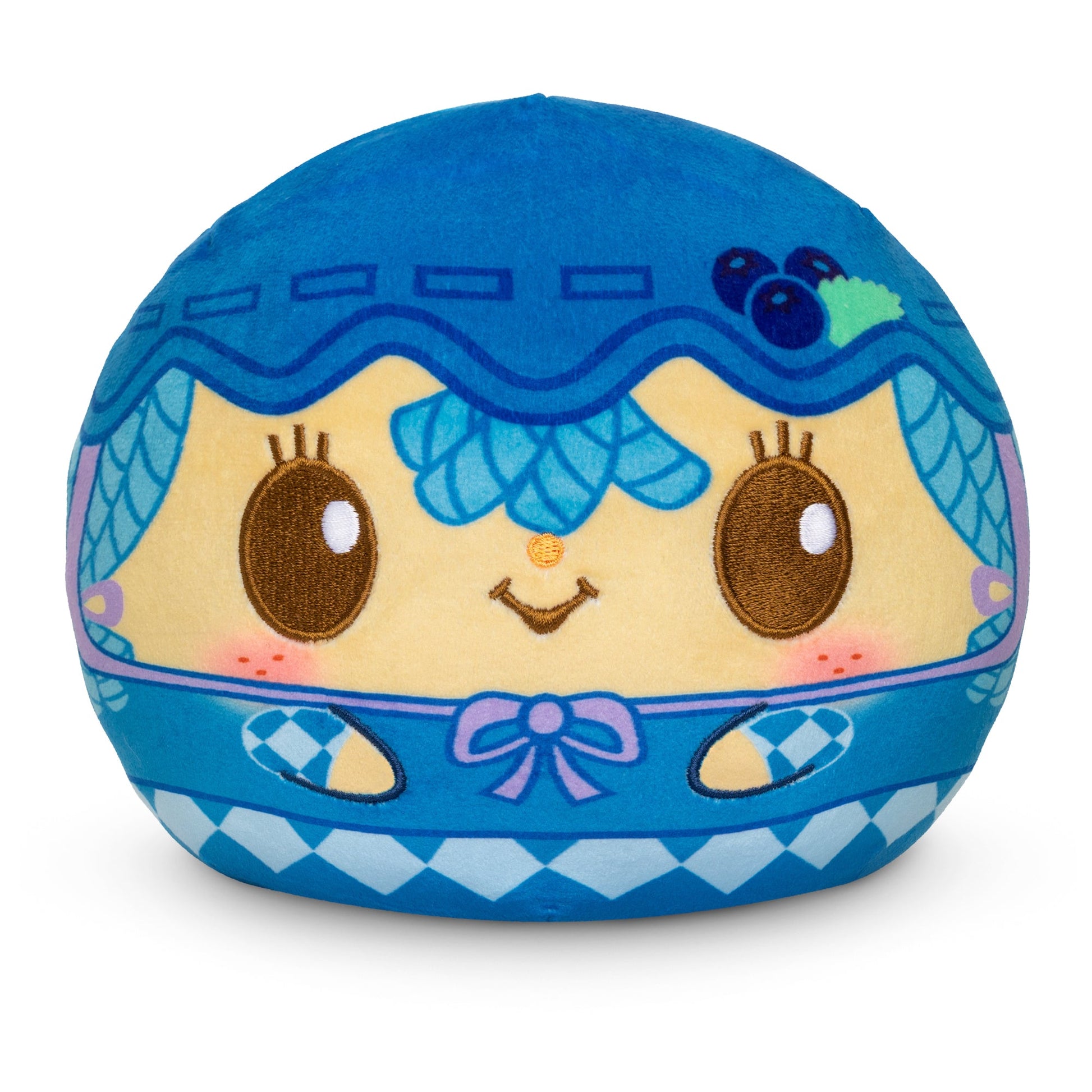 Blueberry Muffin and Cheesecake Mouse 6" Blueberry-Scented Reversible Plushie