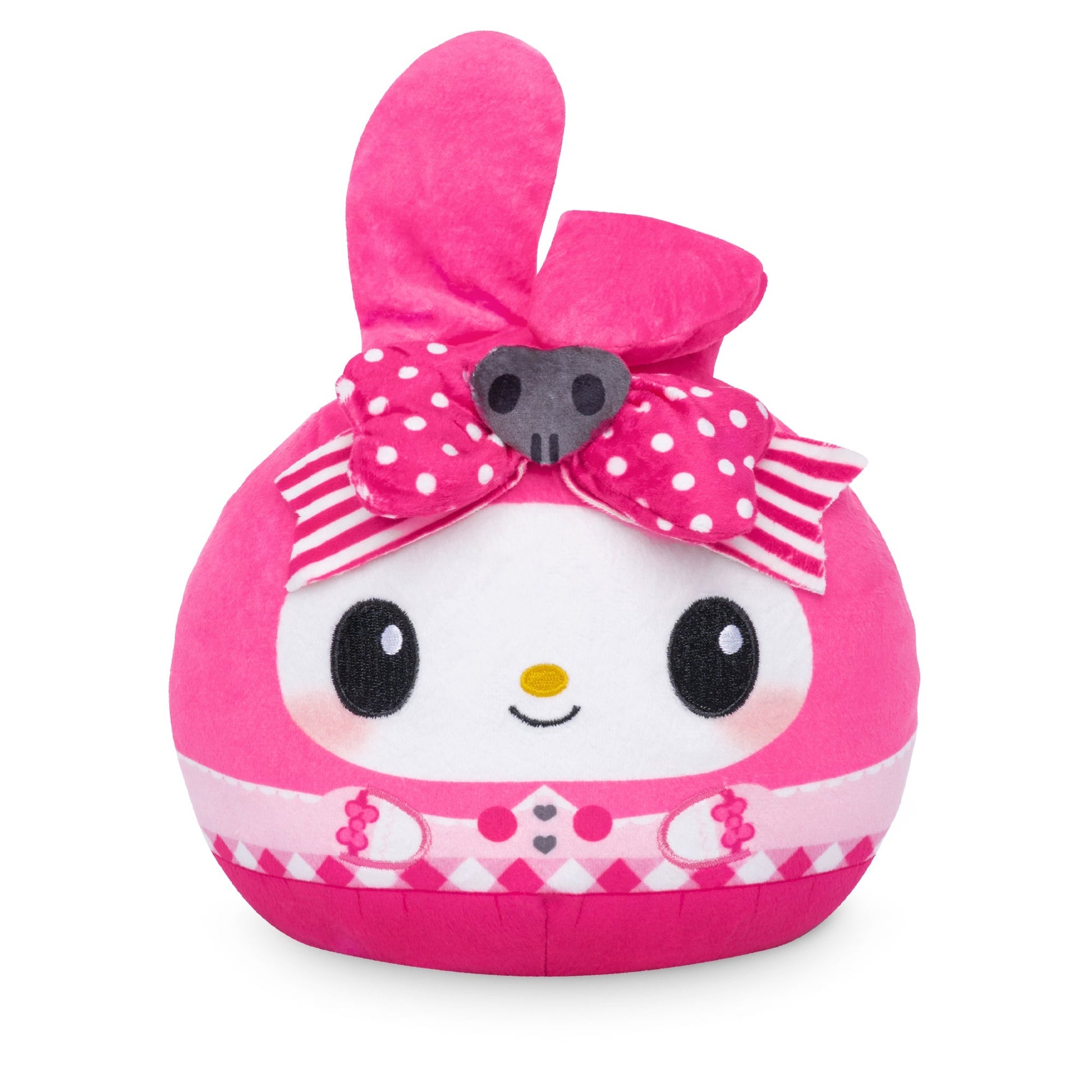 Anniversary My Melody & Kuromi 6" Reversible Plushie (Pink + Black)